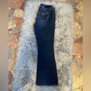 Women’s silver bootcut jeans Sz 29/30